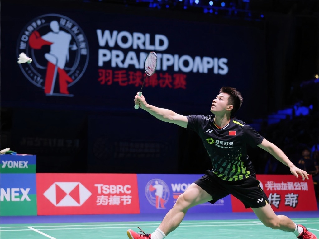 羽坛巅峰对决:金牌争夺战 在世界羽毛球锦标赛的舞台上,每一位选手都